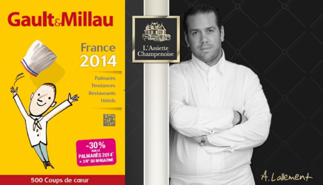 Gault Millau 2014 Arnaud Lallement est le cuisinier de l'année -DR